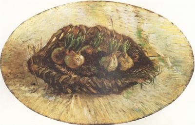 Vincent Van Gogh Basket of Sprouting Bulbs (nn04) Germany oil painting art
